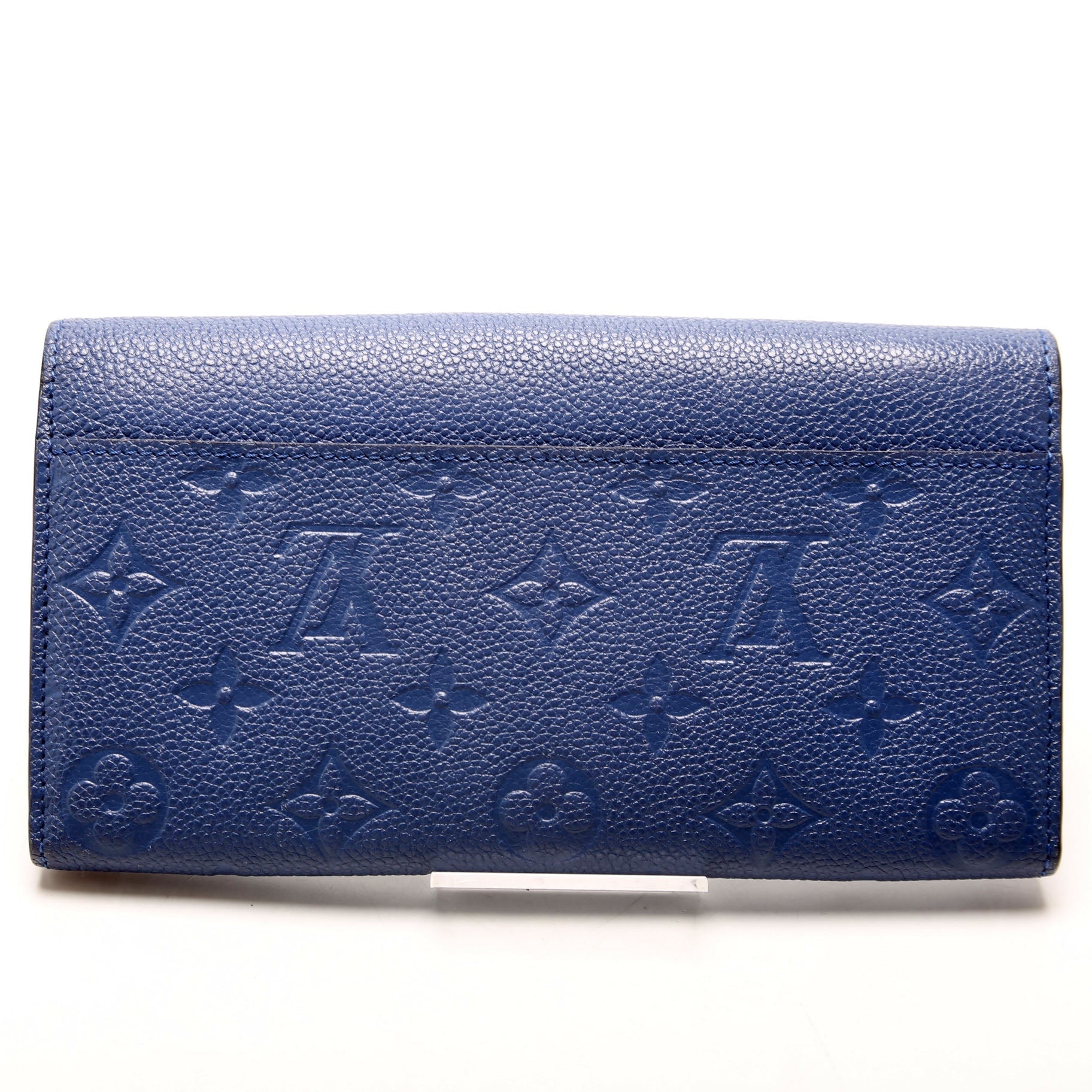Sarah Wallet Empreinte Blue