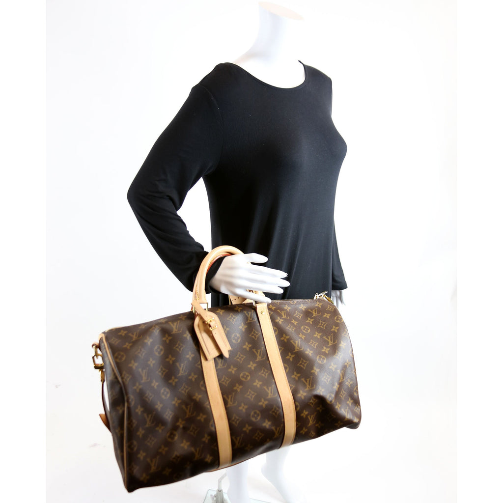 Keepall 50 Monogram With Strap 2021+