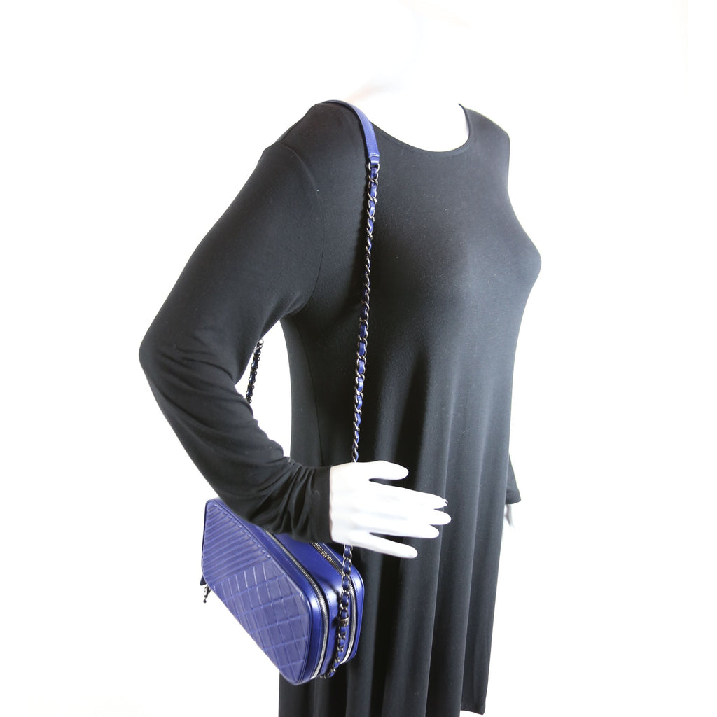 Coco Boy Small Camera Bag Quilted Lambskin 20M