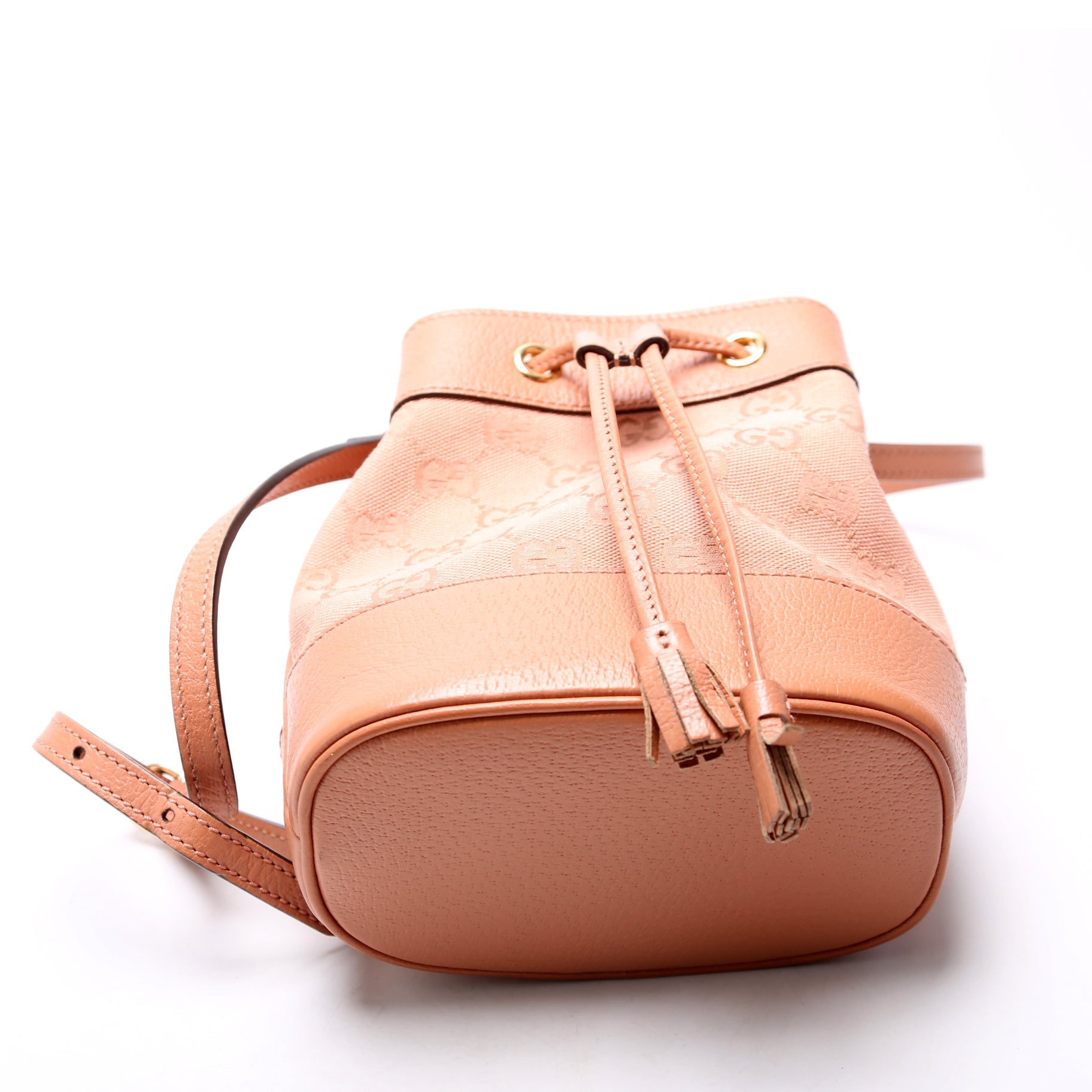 Gucci 550620 GG Canvas Ophidia Mini Bucket Pink