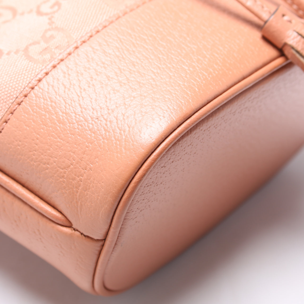 Gucci 550620 GG Canvas Ophidia Mini Bucket Pink