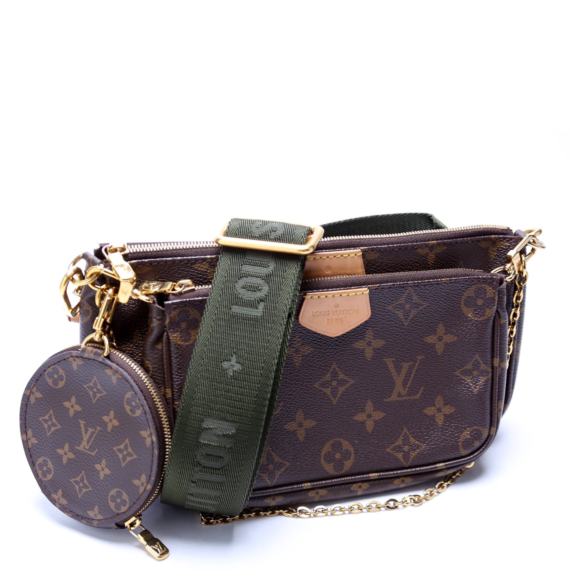 Multi Pochette Monogram Green