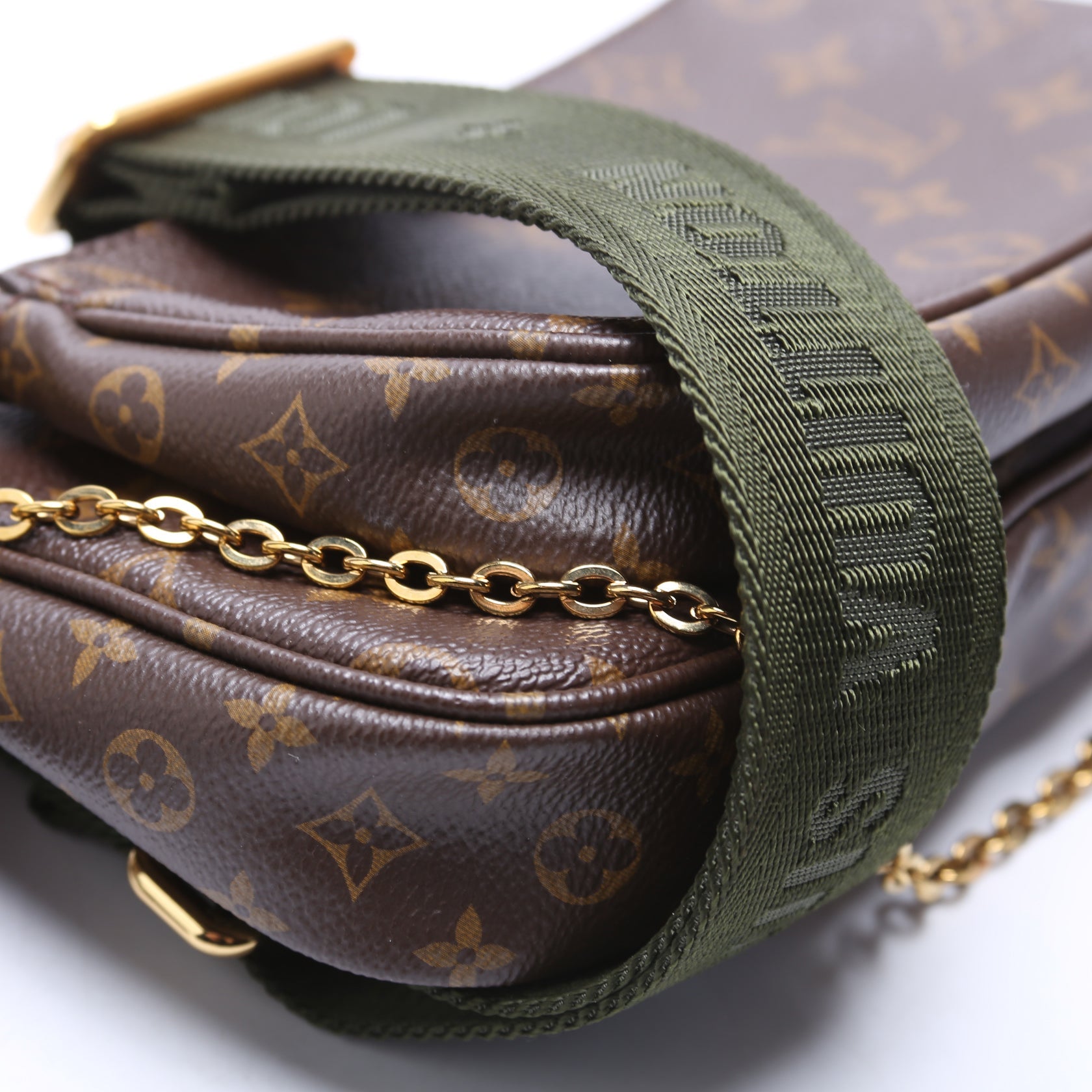 Multi Pochette Monogram Green