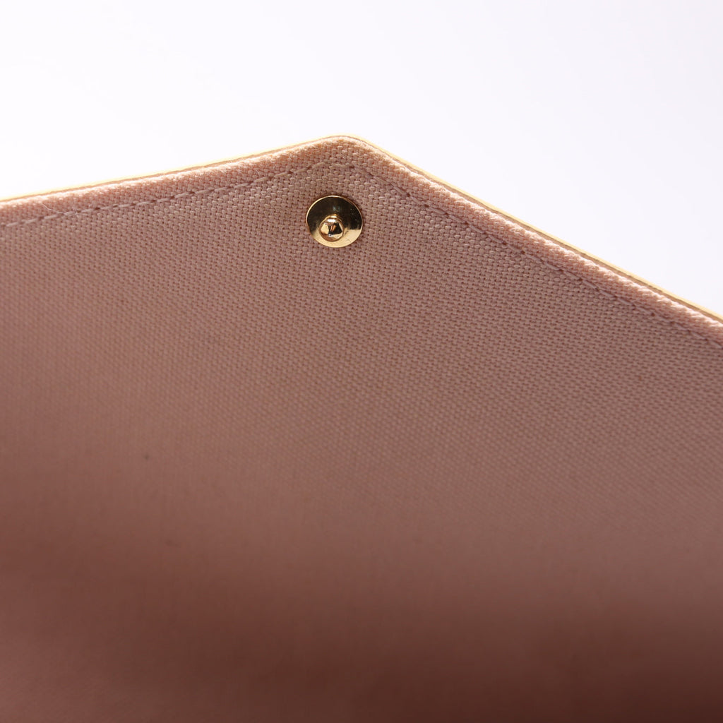 Pochette Felicie Damier Azure Pink