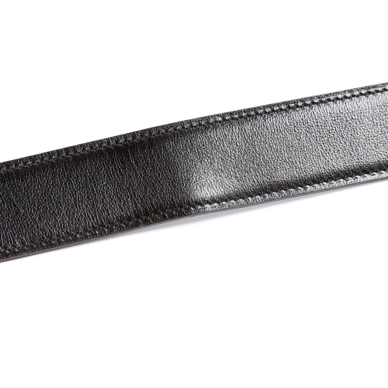 H Reversible Leather Belt Size 85 Grey