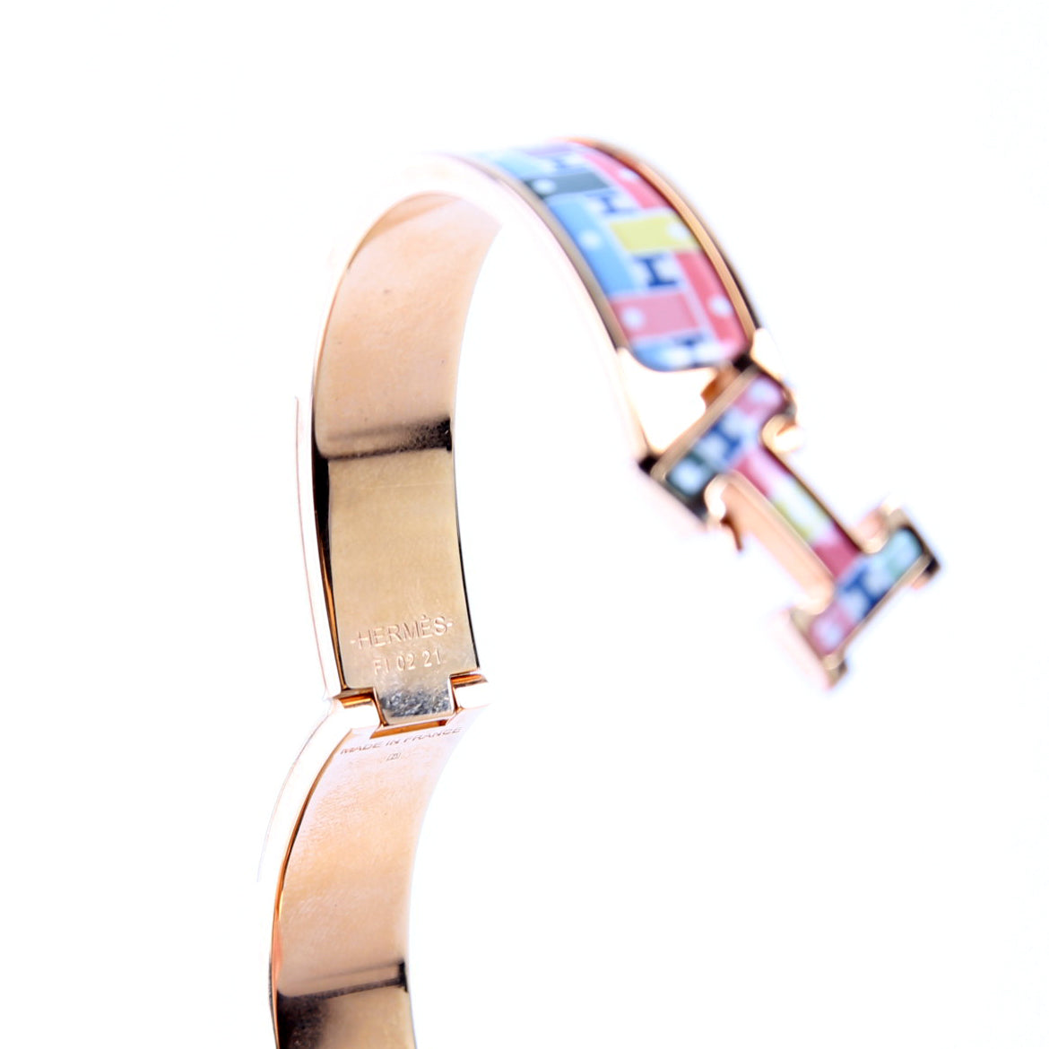Clic Clac Narrow Printed Enamel GM
