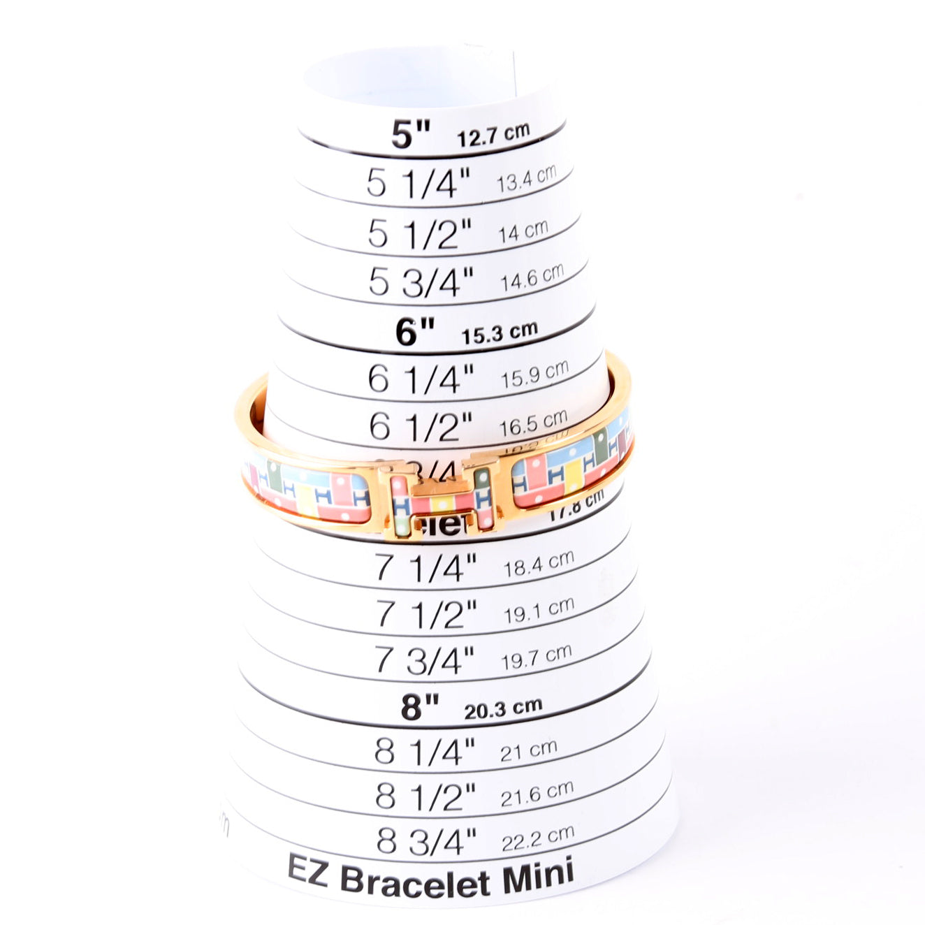 Clic Clac Narrow Printed Enamel GM