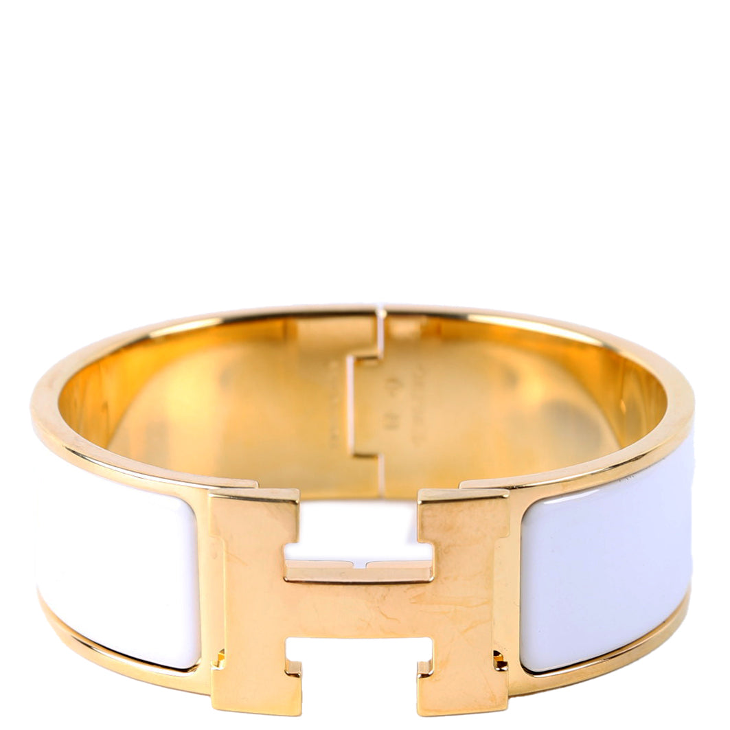 Clic Clac Wide PM White/Gold