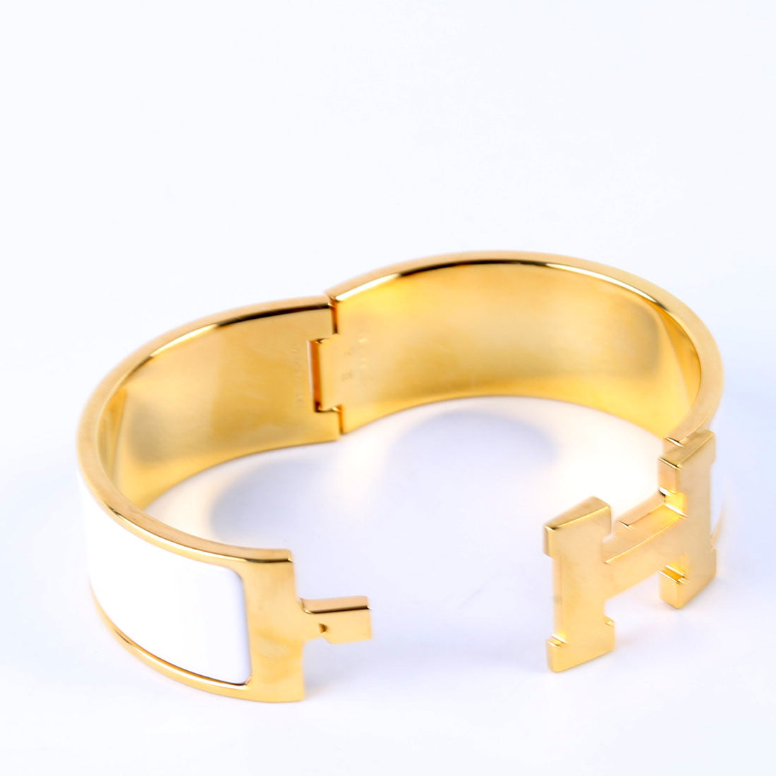 Clic Clac Wide PM White/Gold