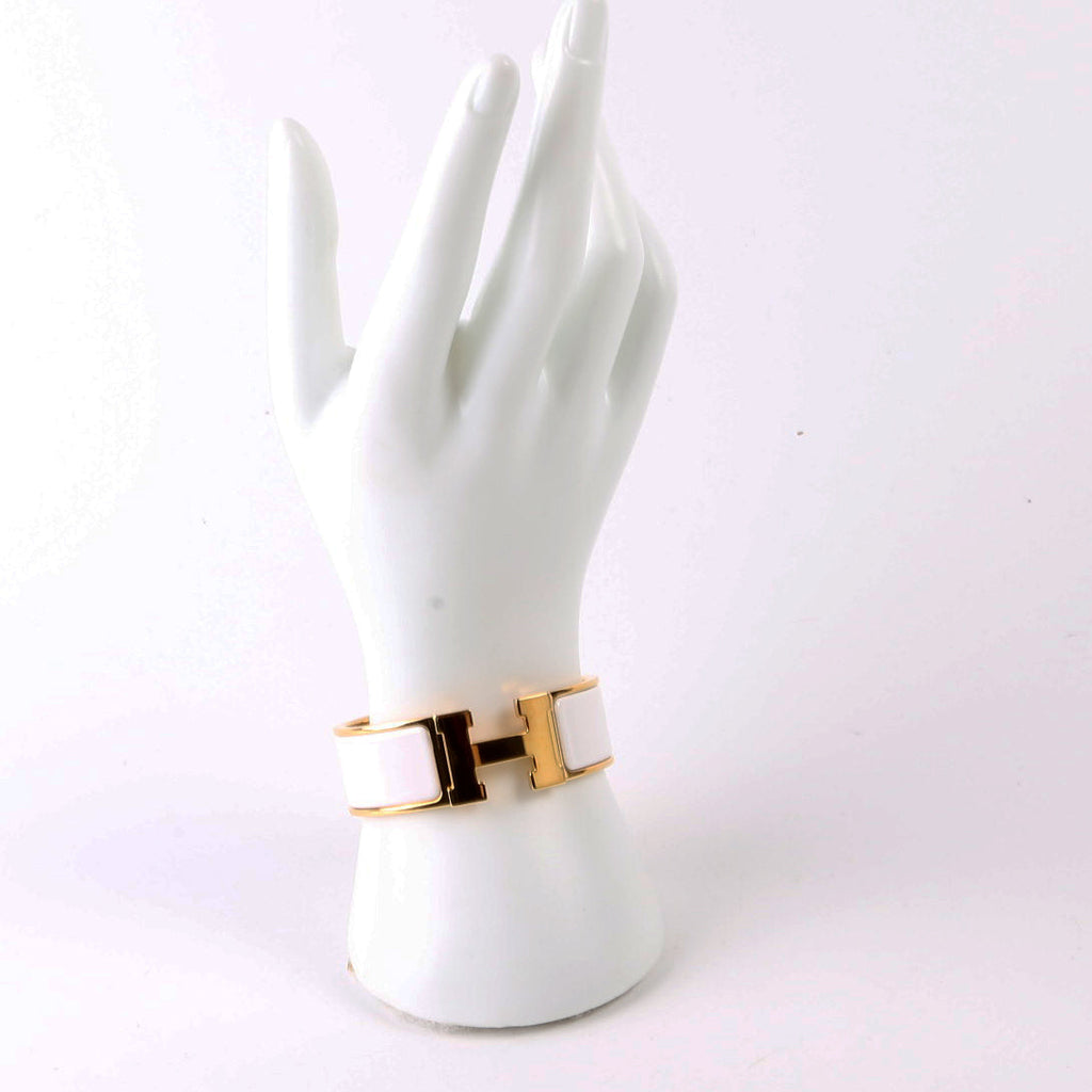 Clic Clac Wide PM White/Gold