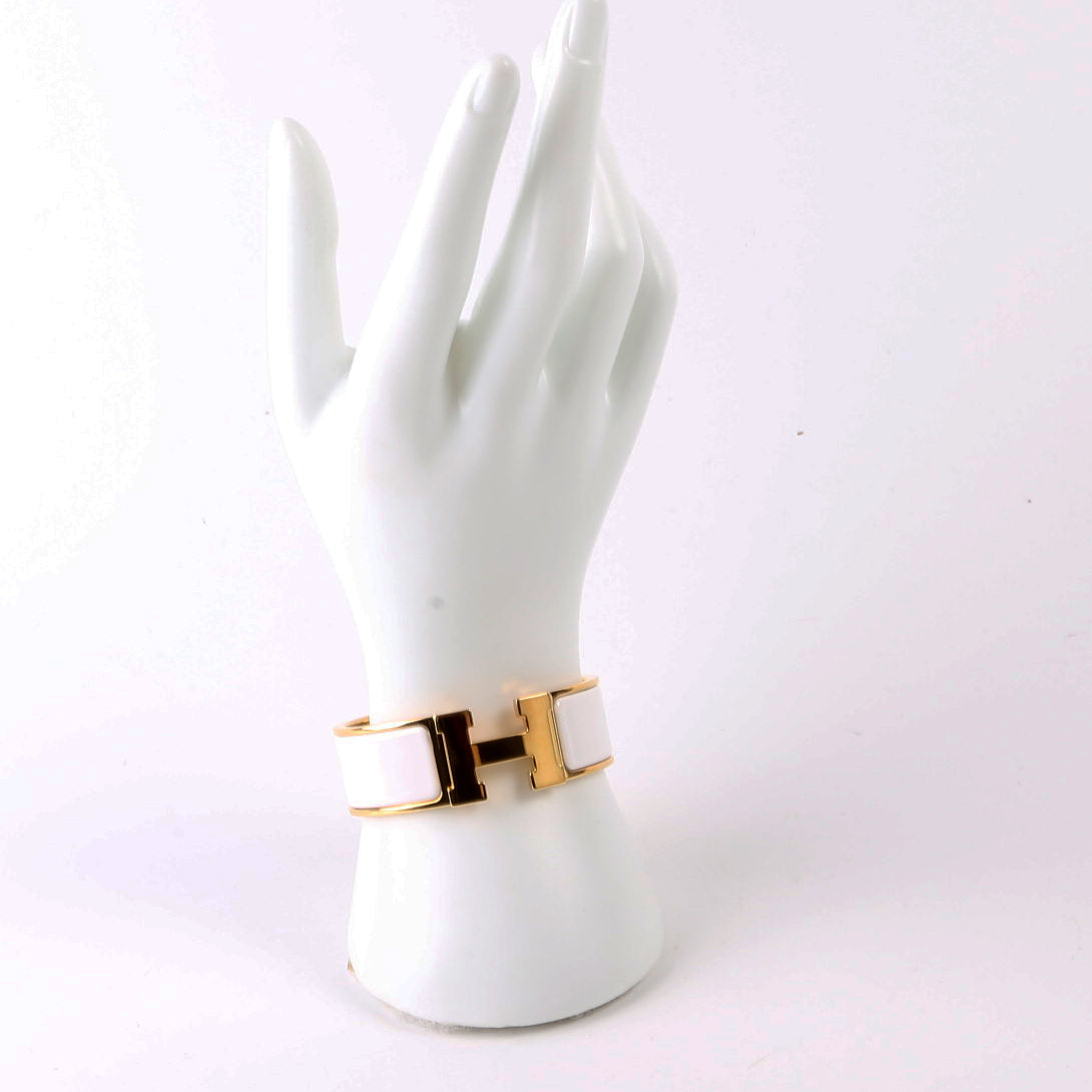 Clic Clac Wide PM White/Gold
