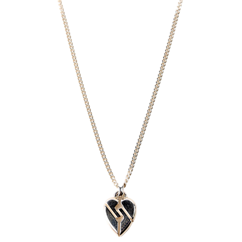 Gucci Heart Pendant Necklace 925
