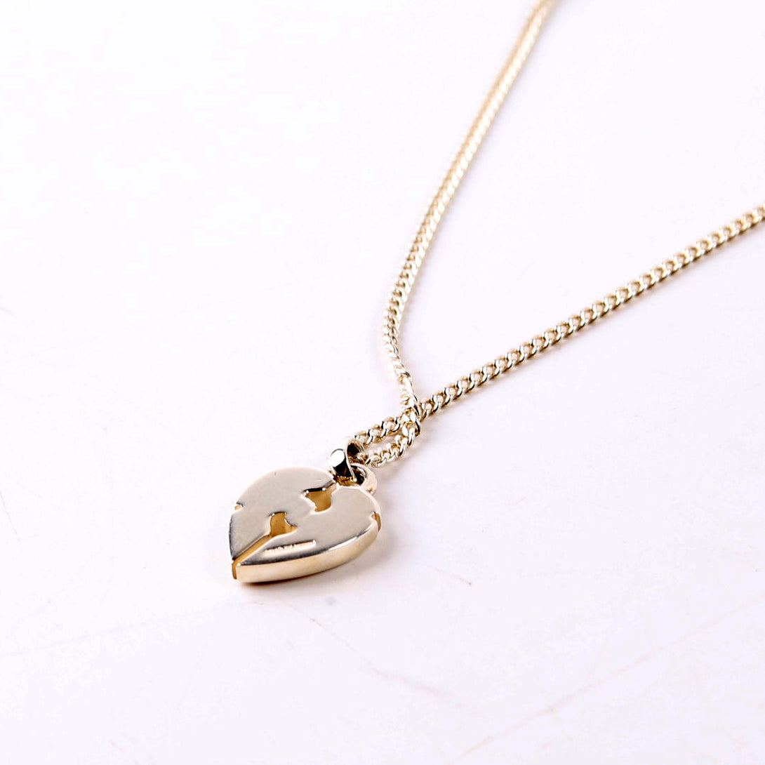 Gucci Heart Pendant Necklace 925