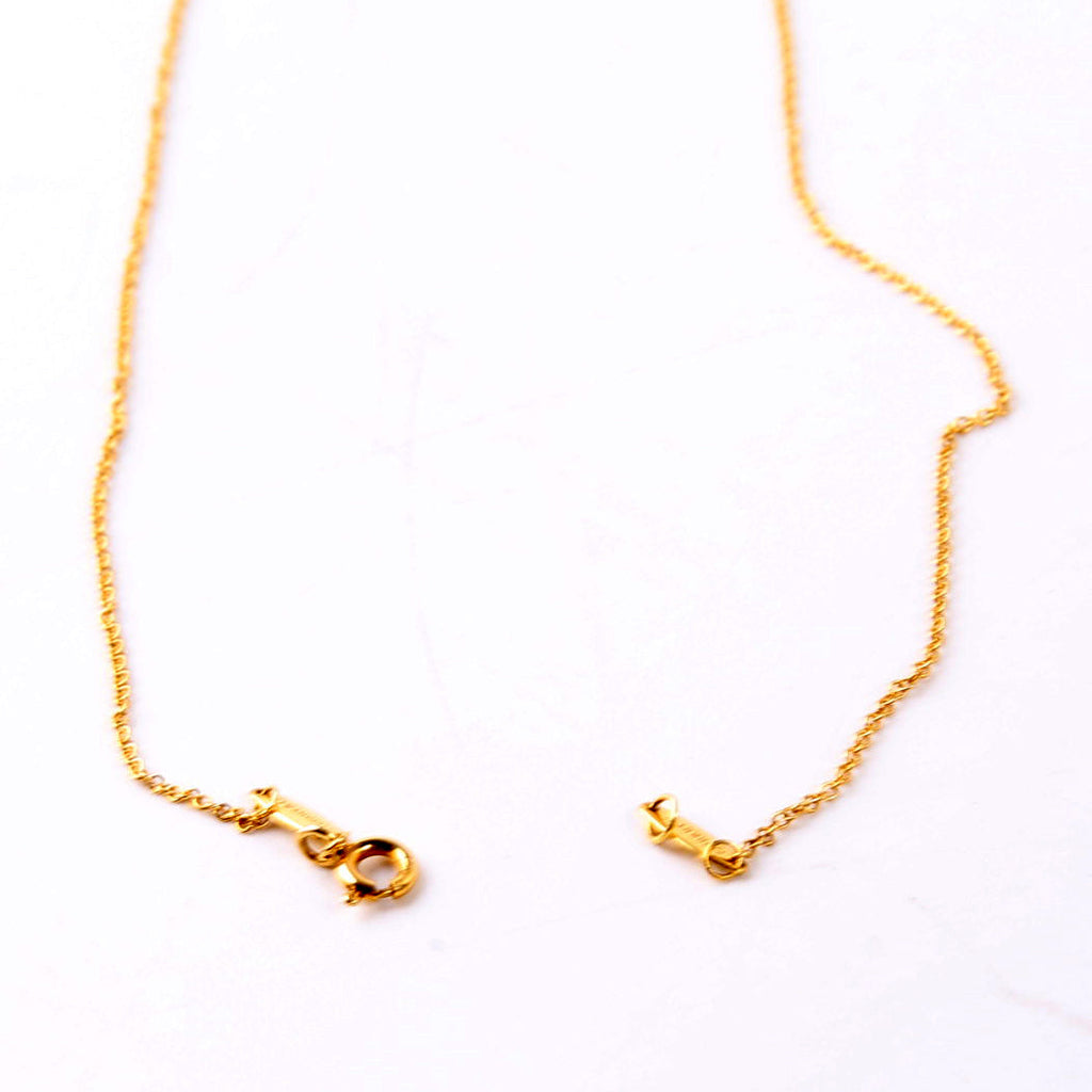 Elsa Peretti Single Diamond By the Yard Necklace 750