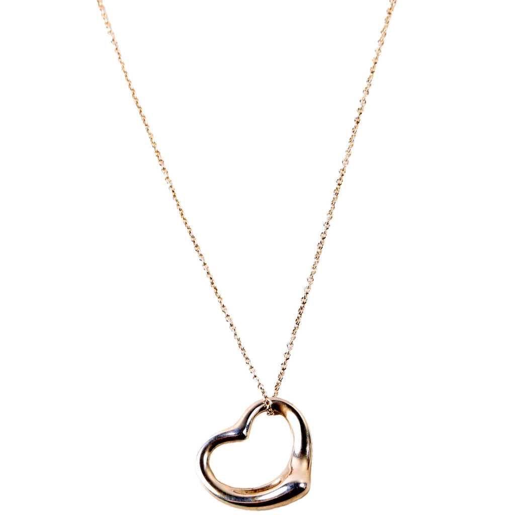 Elsa Peretti Open Heart Large 925 Necklace