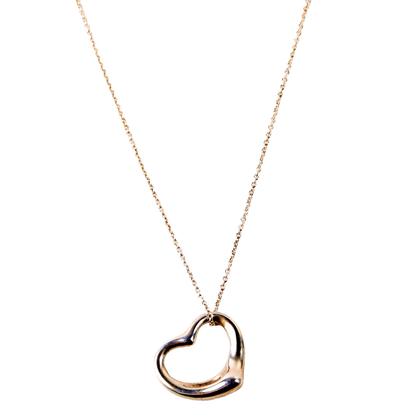 Elsa Peretti Open Heart Large 925 Necklace