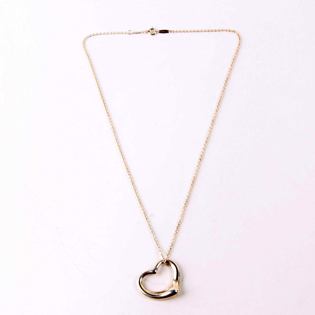 Elsa Peretti Open Heart Large 925 Necklace