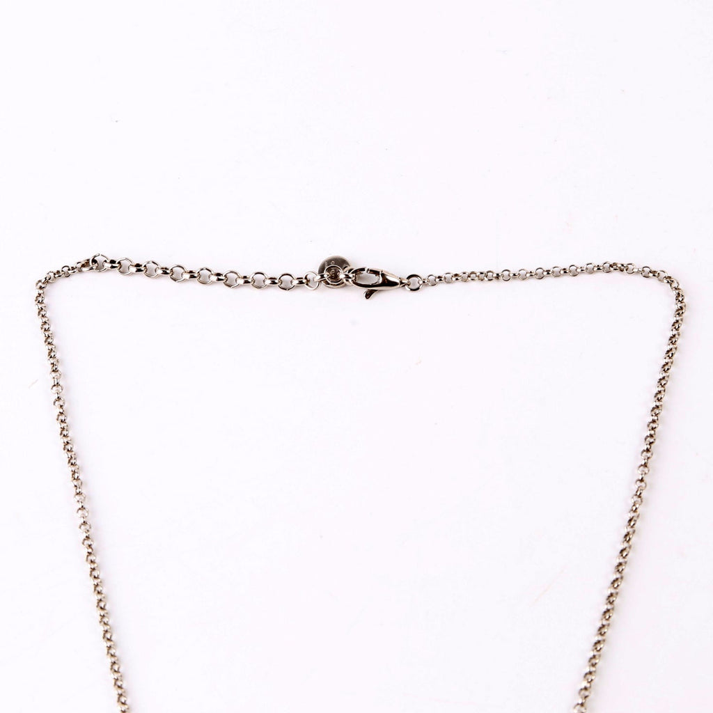 Interlocking G Aged Necklace 925