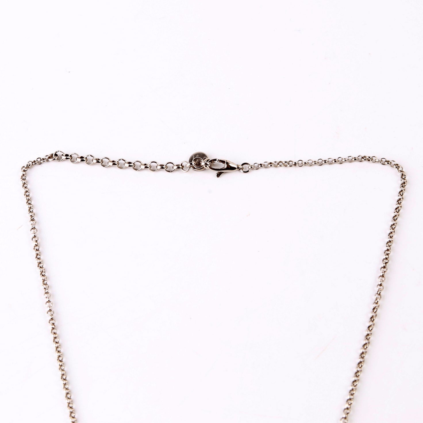 Interlocking G Aged Necklace 925