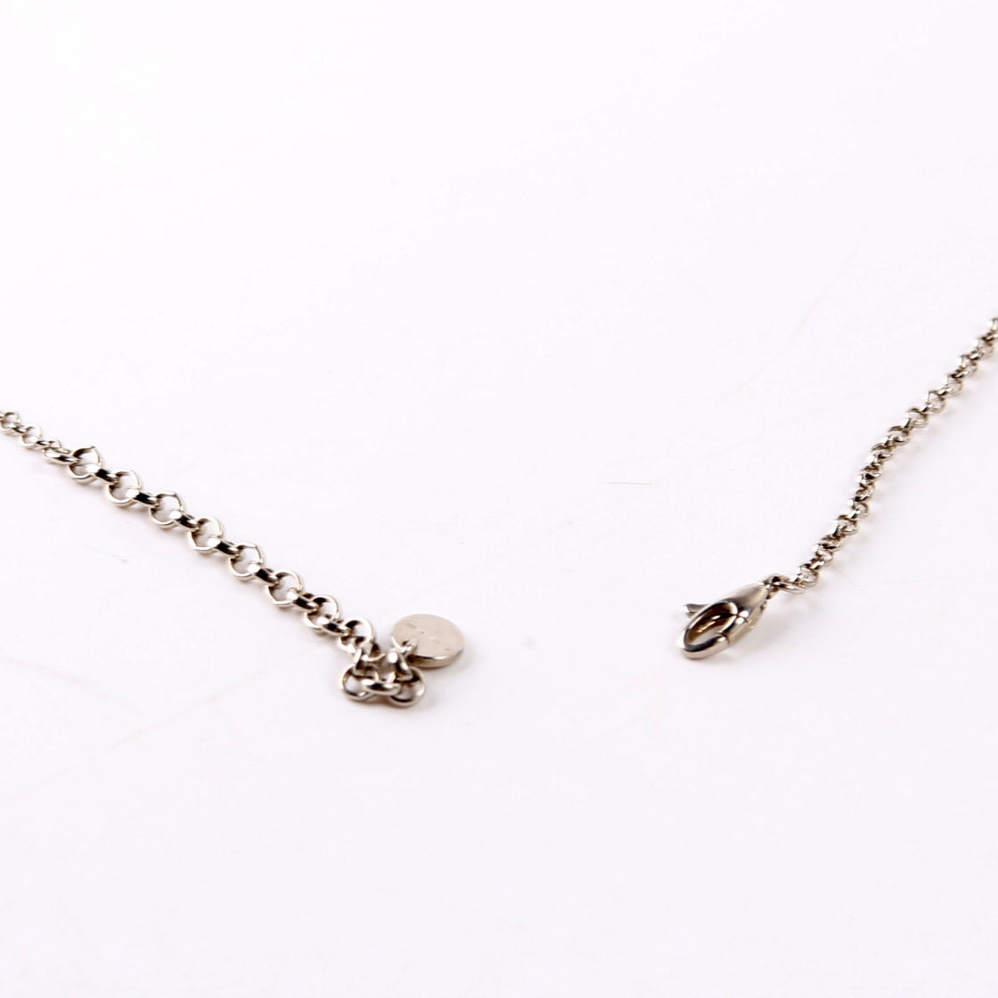 Interlocking G Aged Necklace 925