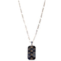 GG Bee Tag Chain Necklace 925