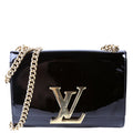 Louise MM Chain Bag Vernis Black