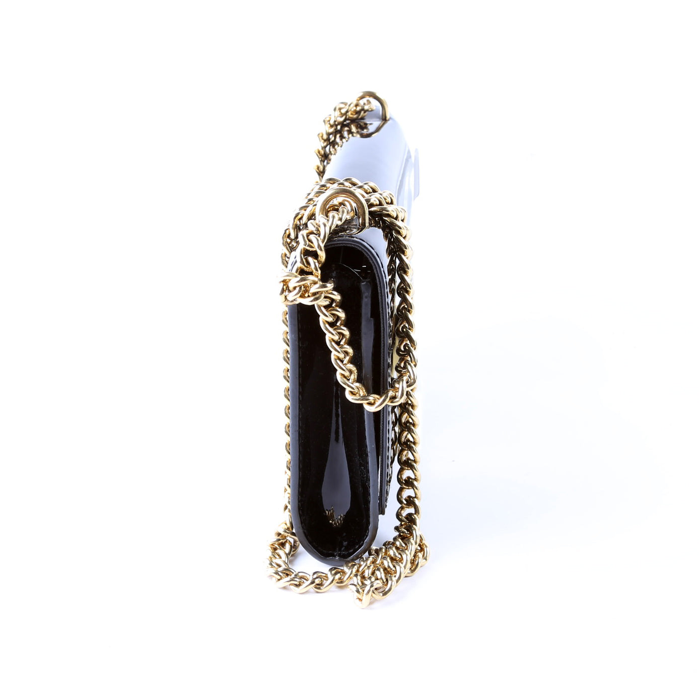 Louise MM Chain Bag Vernis Black