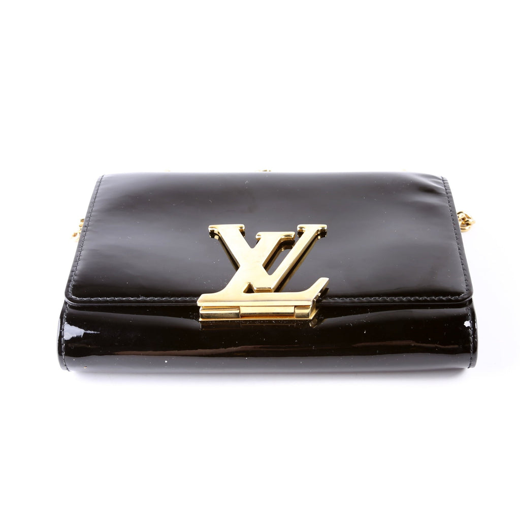 Louise MM Chain Bag Vernis Black