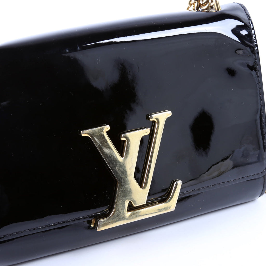 Louise MM Chain Bag Vernis Black