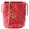 575163 Marmont Mini Bucket Red