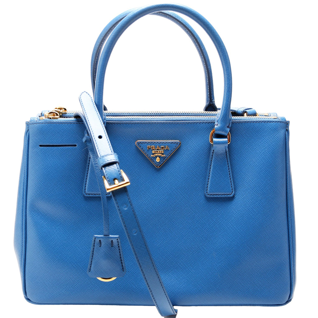 Saffiano Galleria Small Blue