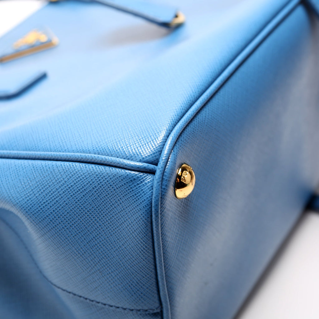 Saffiano Galleria Small Blue