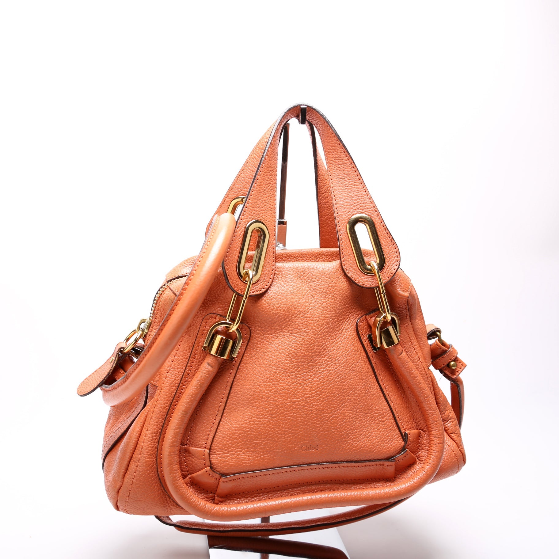 Paraty Satchel Small Cognac