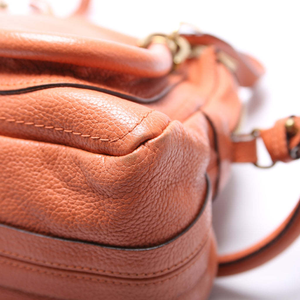 Paraty Satchel Small Cognac