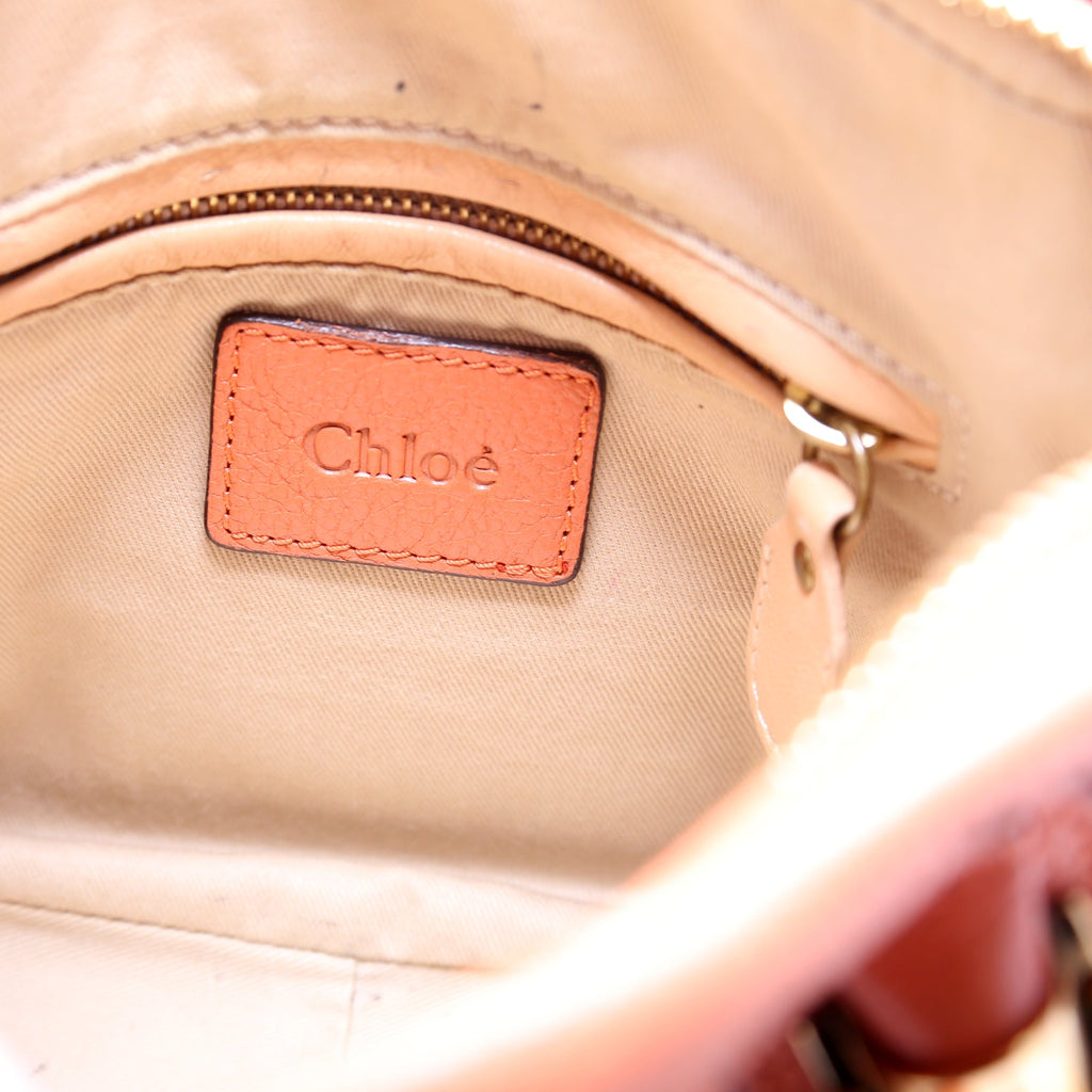 Paraty Satchel Small Cognac