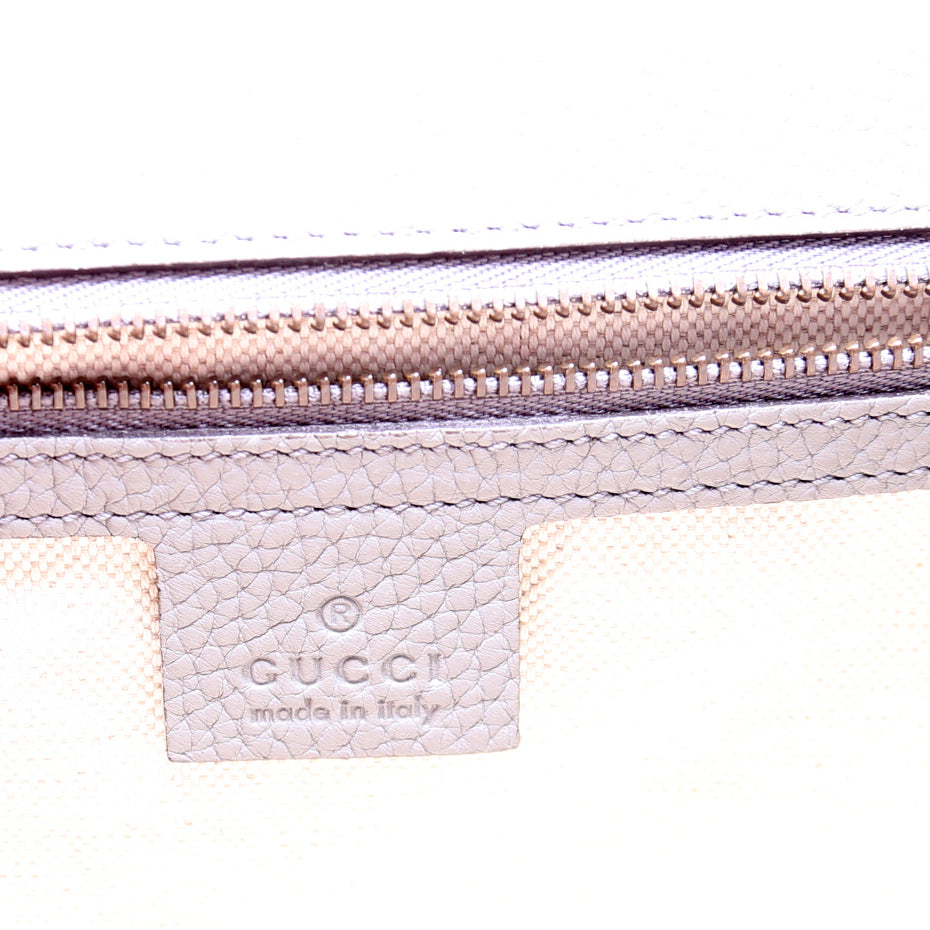 421890 Marmont Top Handle Small Grey