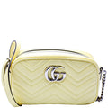 CRFGN2 447632 Marmont Small Leather Camera Yellow