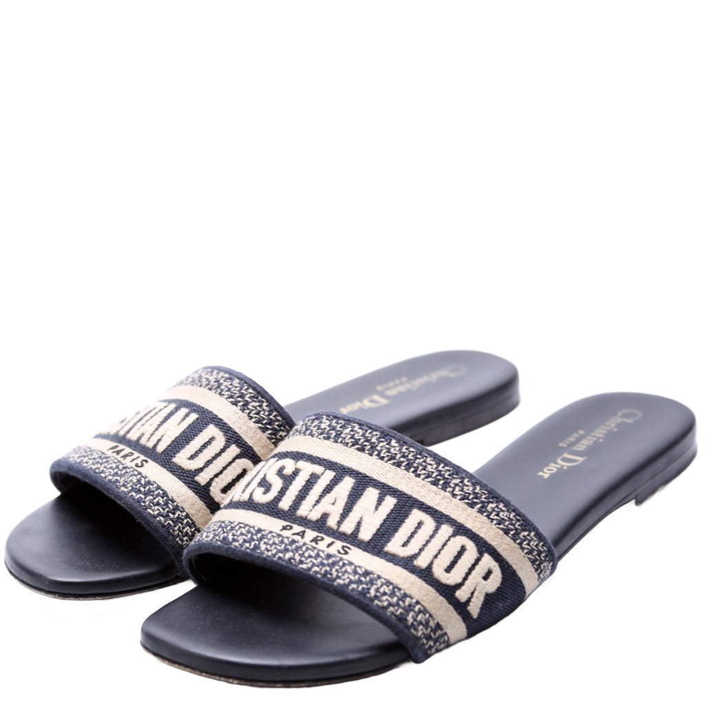 Dway Slides Size 37.5 Navy