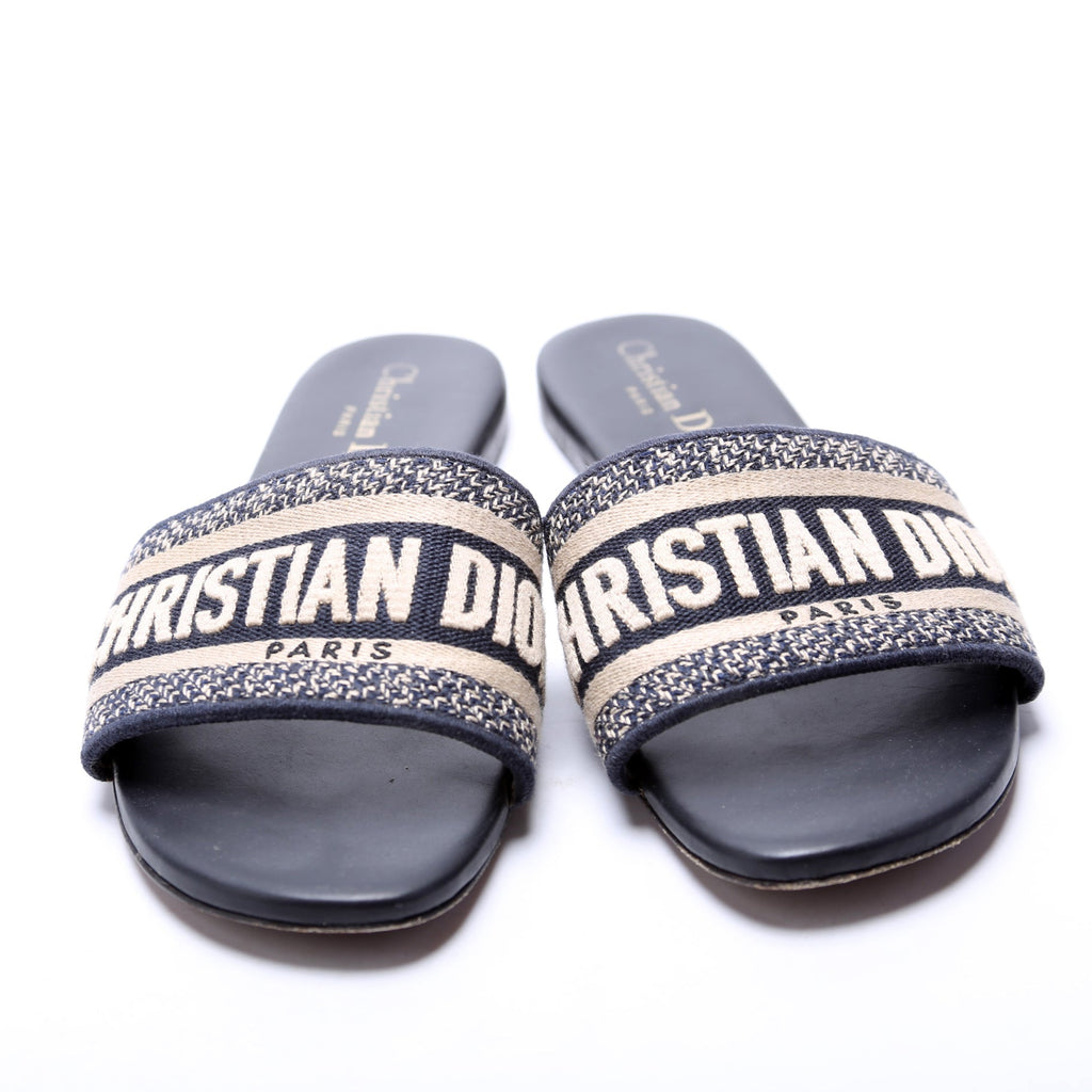 Dway Slides Size 37.5 Navy