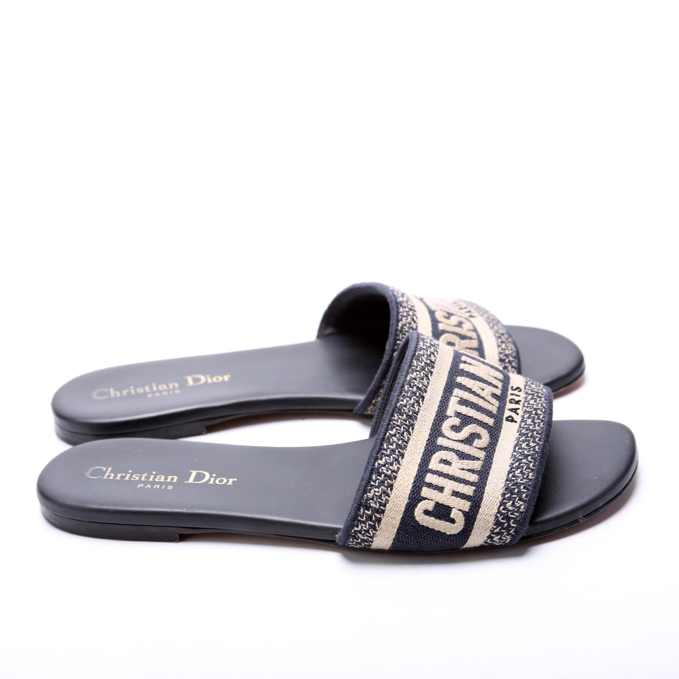 Dway Slides Size 37.5 Navy