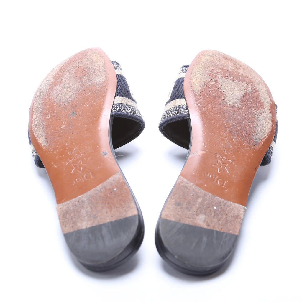Dway Slides Size 37.5 Navy