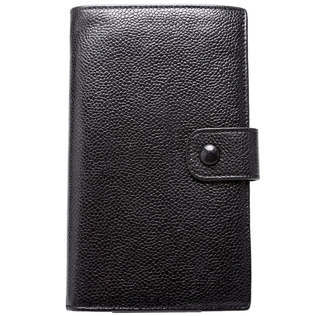Timeless CC French Wallet Caviar 3M Black