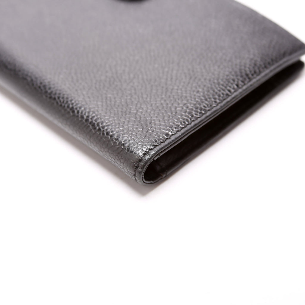 Timeless CC French Wallet Caviar 3M Black