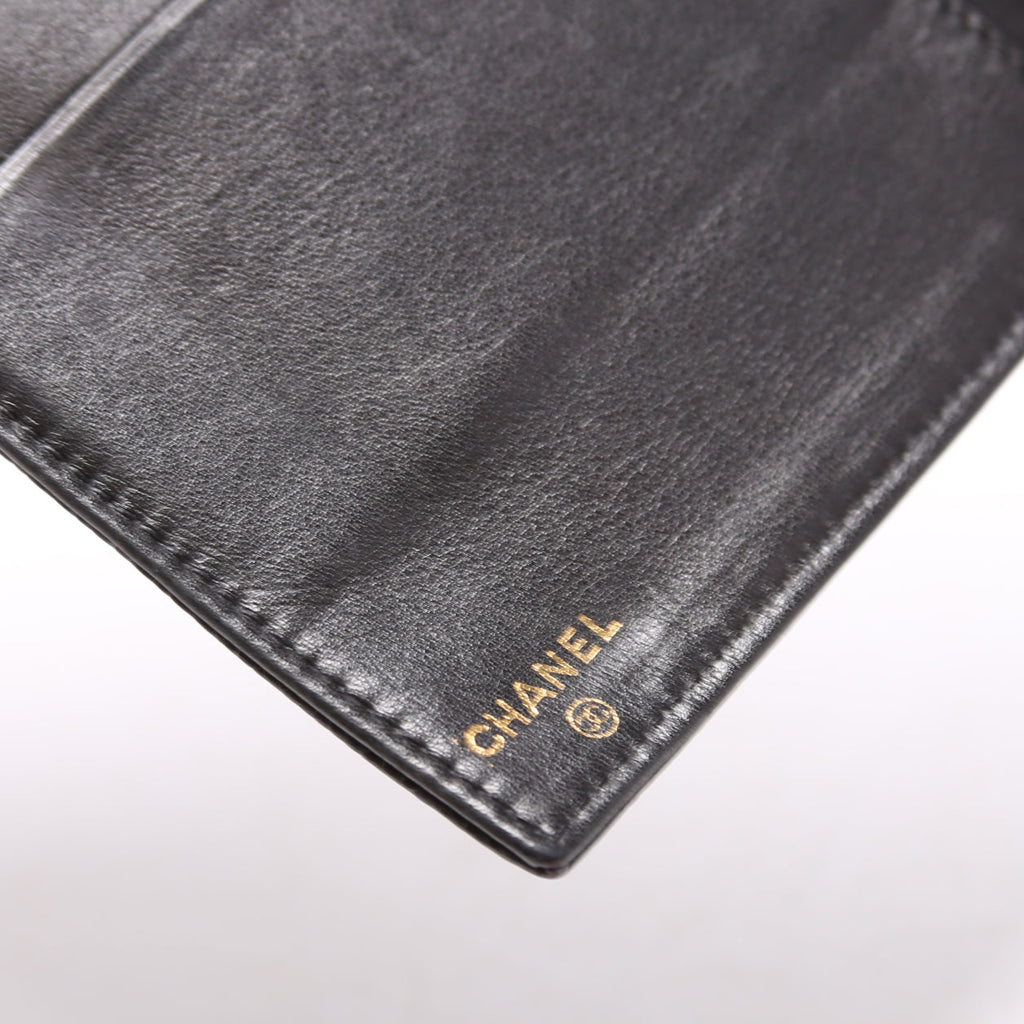 Timeless CC French Wallet Caviar 3M Black