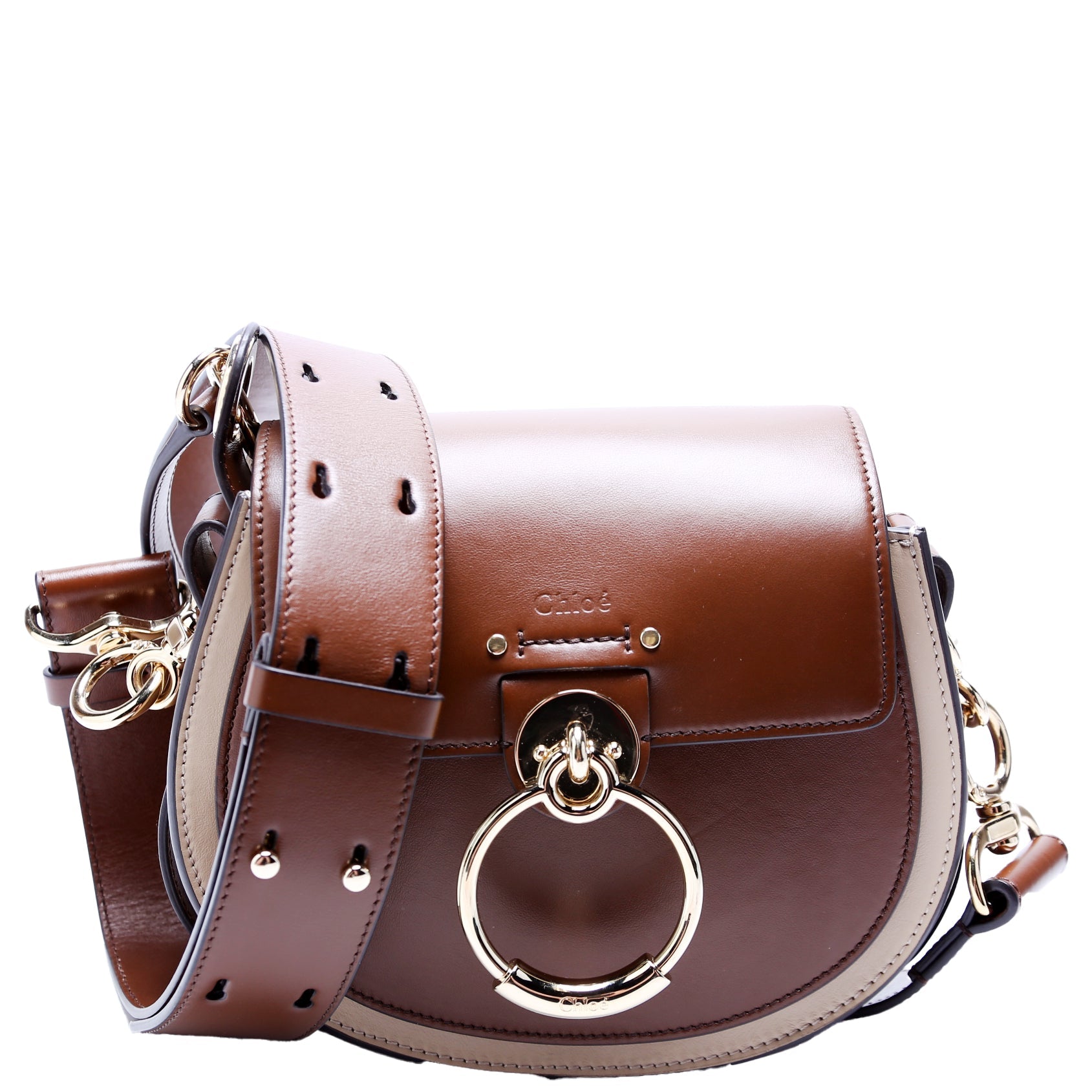 Tess Bag Large Calfskin Brown