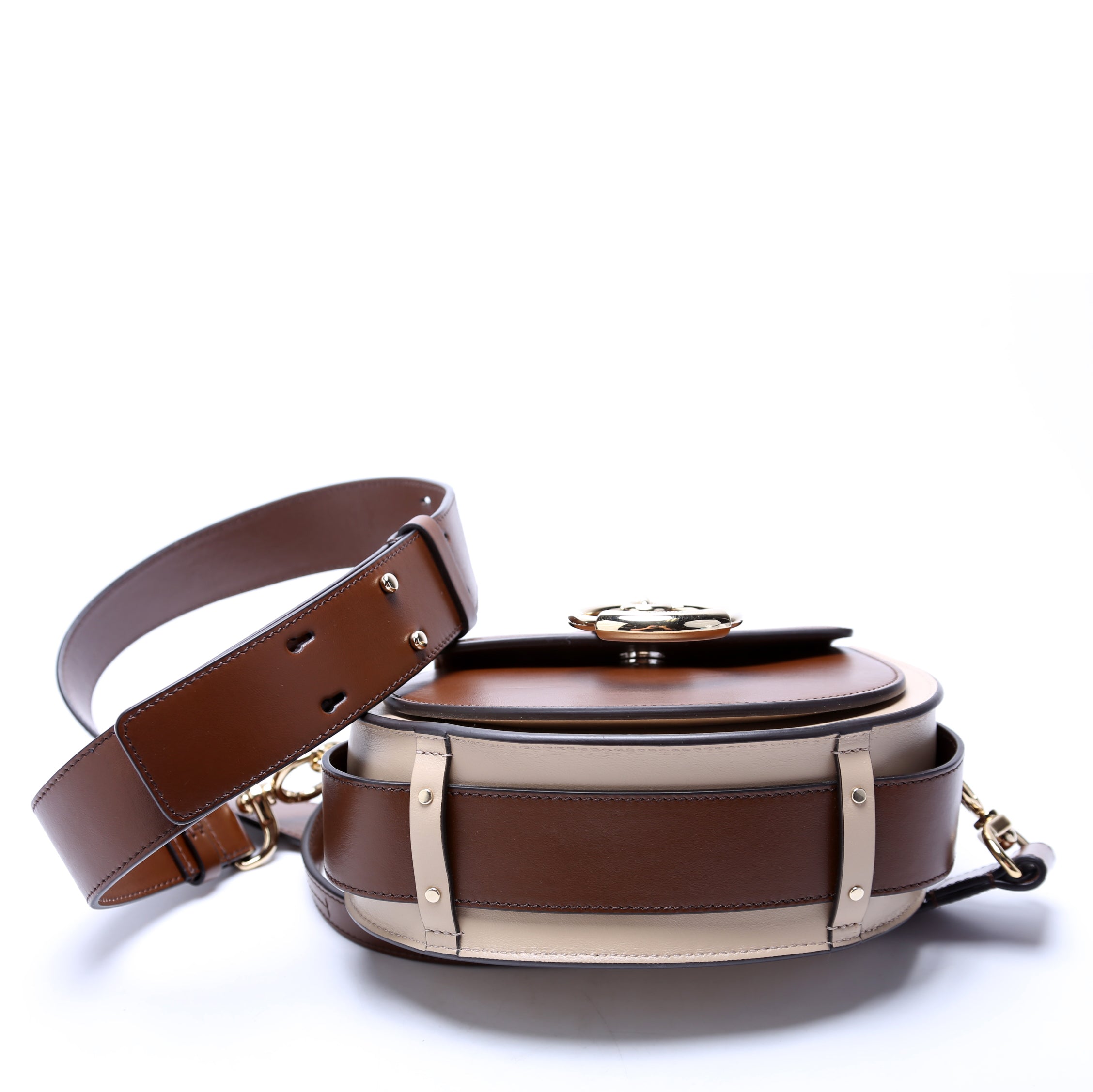 Tess Bag Large Calfskin Brown