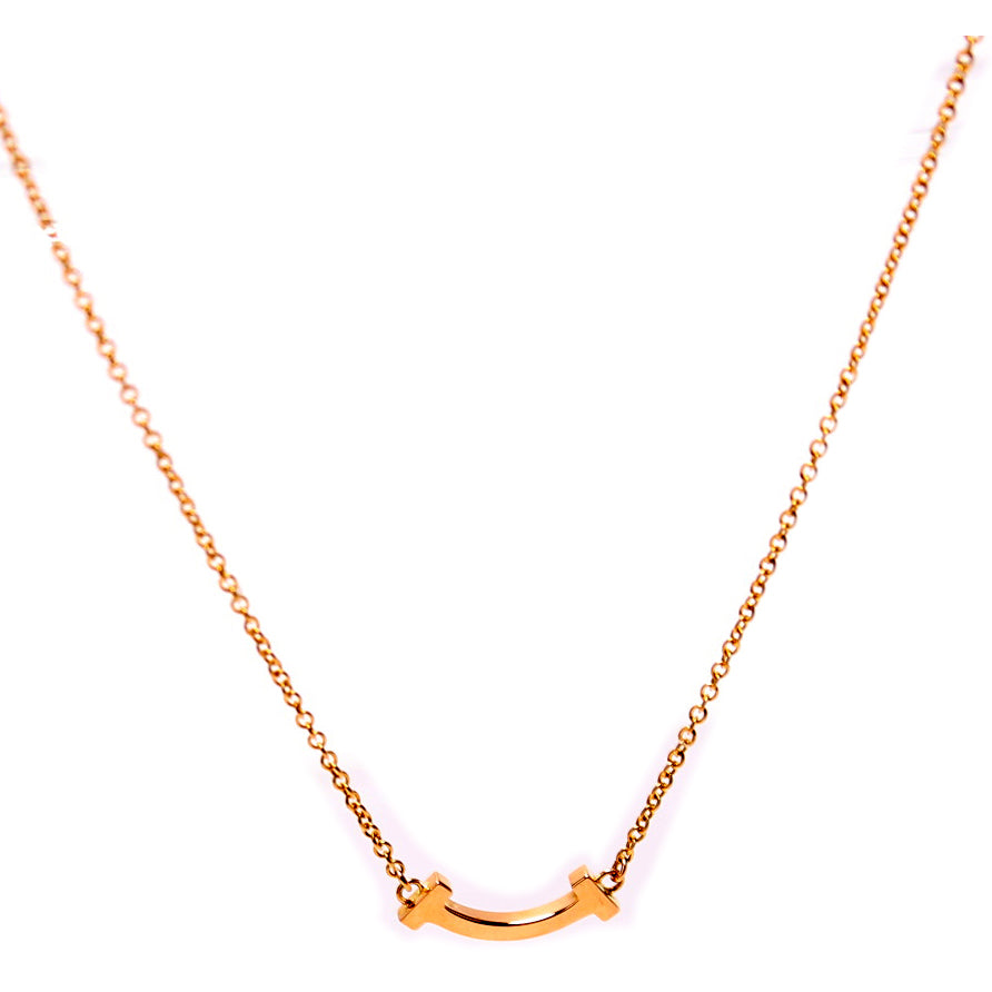 T Smile Mini Necklace 750