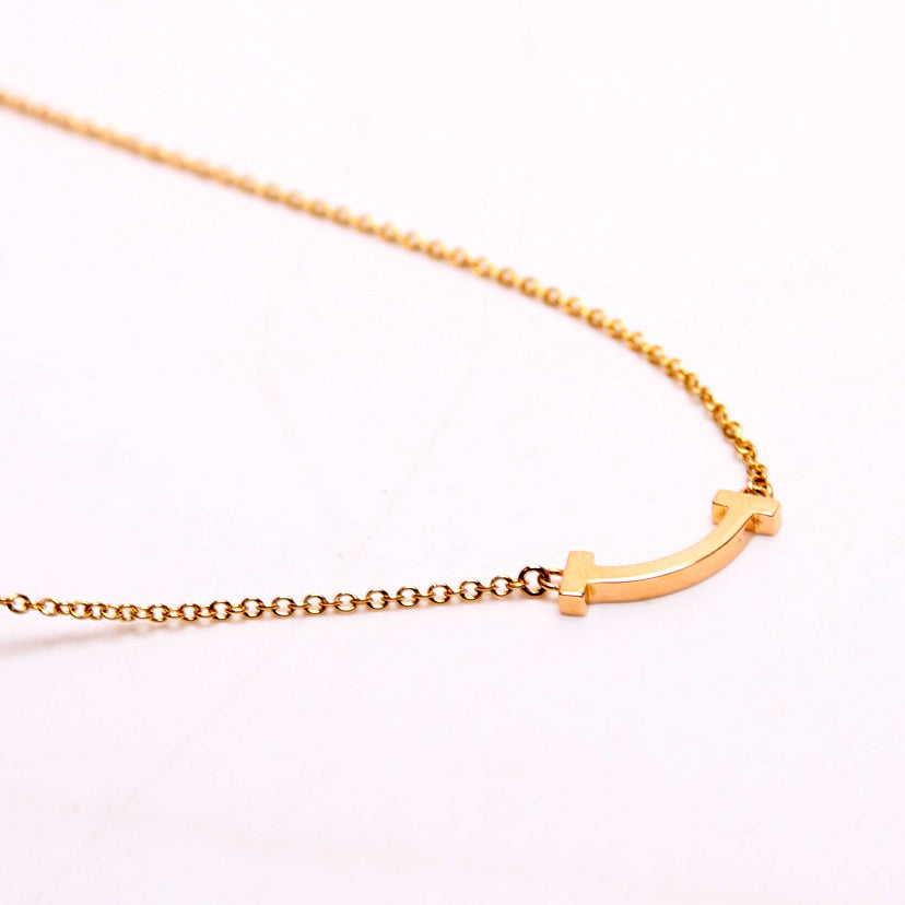 T Smile Mini Necklace 750