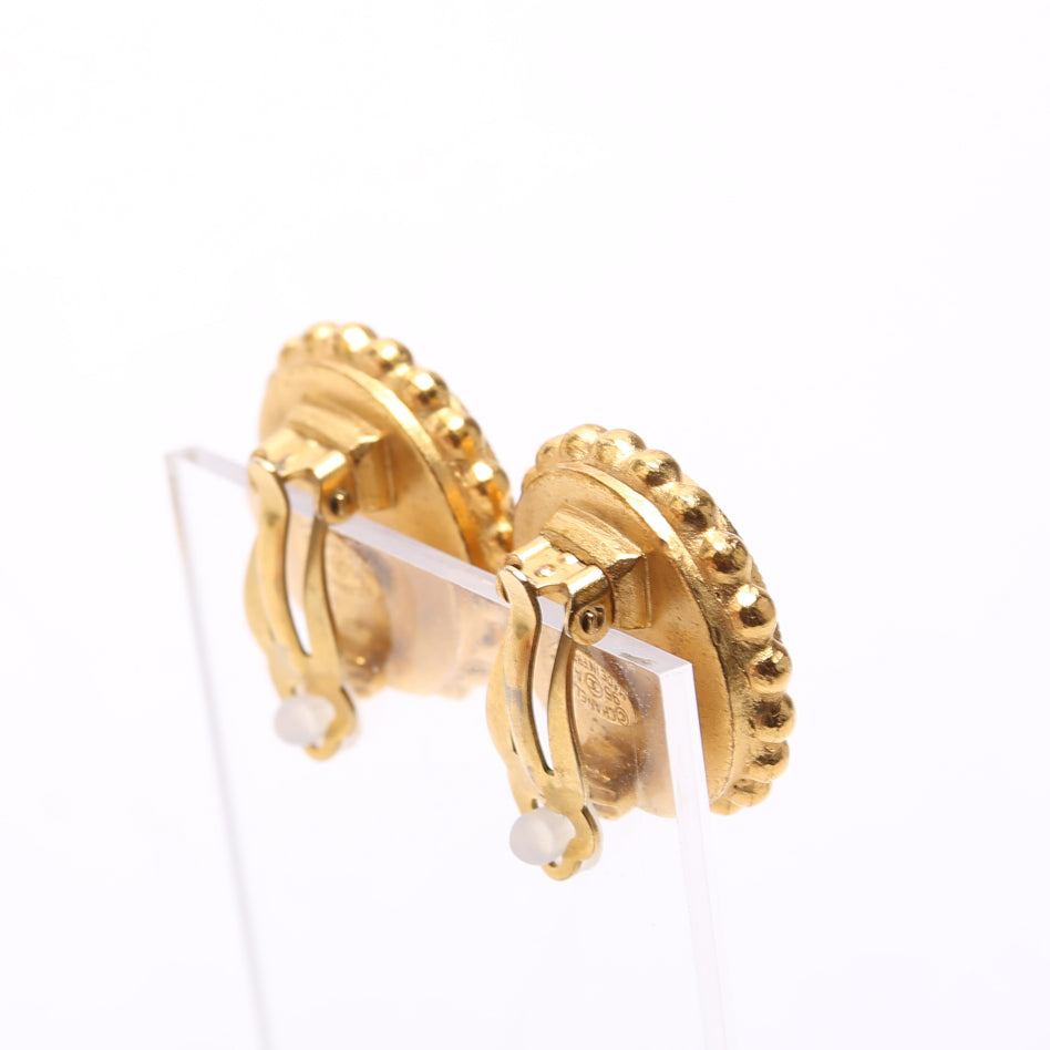 Resin CC Clip-On Earrings
