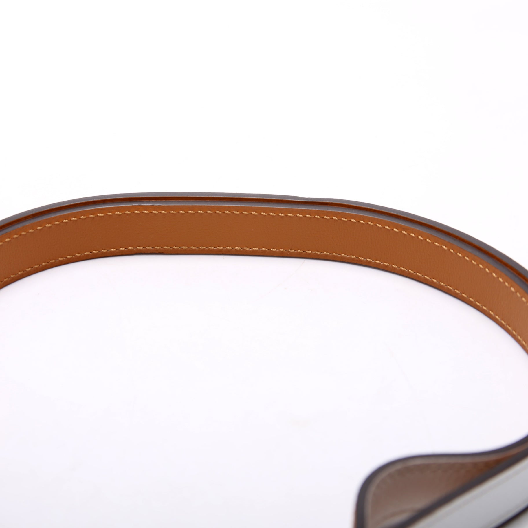 Kelly 18 Epson Leather Adjustable 24-39in Belt White